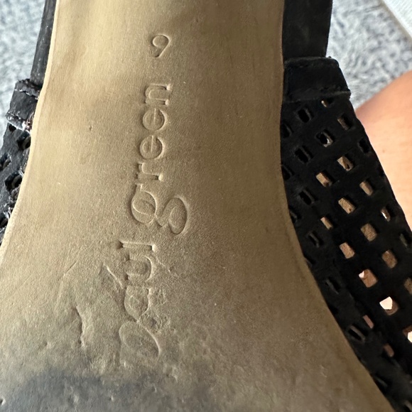 Paul Green Lois Perforated Slingback Sandals Size 9 - Picture 9 of 9